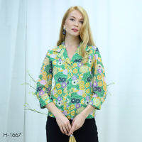 MIKIKO Shirt MI-H1667 แขนยาว IGPU21-10