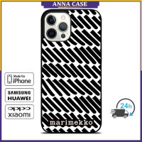 Marimekko244 Phone Case for iPhone 14 Pro Max / iPhone 13 Pro Max / iPhone 12 Pro Max / XS Max / Samsung Galaxy Note 10 Plus / S22 Ultra / S21 Plus Anti-fall Protective Case Cover