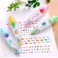 1pc Kawaii Animals Owl Dog Press Type Decorative Correction Tape Diary Stationery School Supply DIY Scrapbooking Stickers Correction Liquid Pens