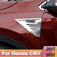 สำหรับฮอนด้า CRV 5th 2017-2019 2020 2021 2022ปีกด้านข้างตราสัญลักษณ์พิทักษ์ใบแผ่นเครื่องหมายพิทักษ์สติ๊กเกอร์ร่างกายมาตรฐานตกแต่ง