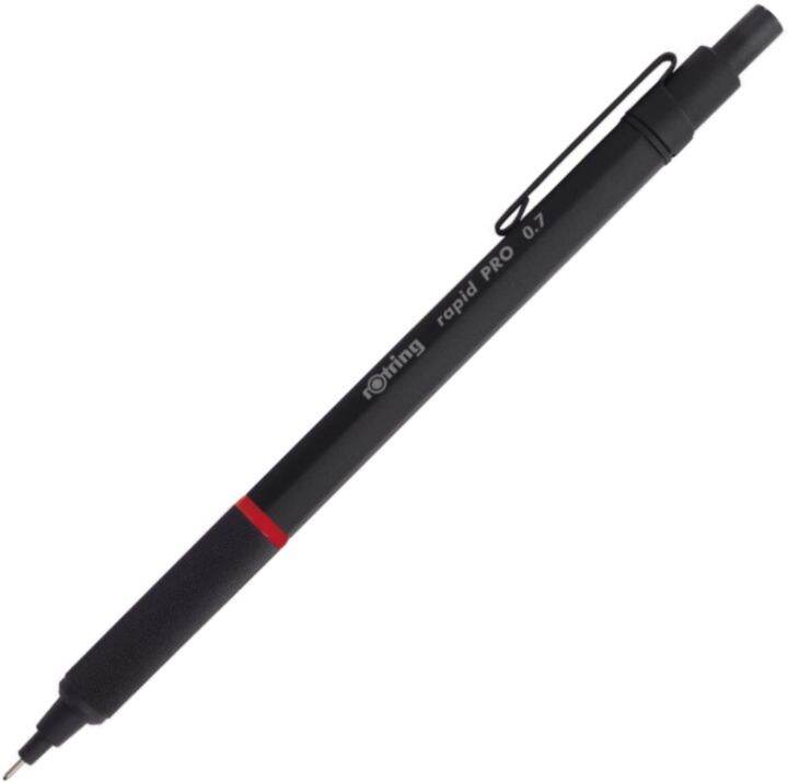 Rotring Rapid PRO Mechanical Pencil, 0.5Mm/0.7 Mm,Silver Chrome/Matte