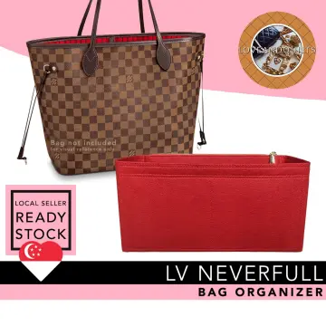 Louis Vuitton Neverfull MM bag organiser and shaper BUNDLE