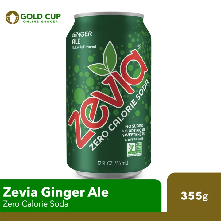 Zevia Ginger Ale Soda 355ml Lazada PH