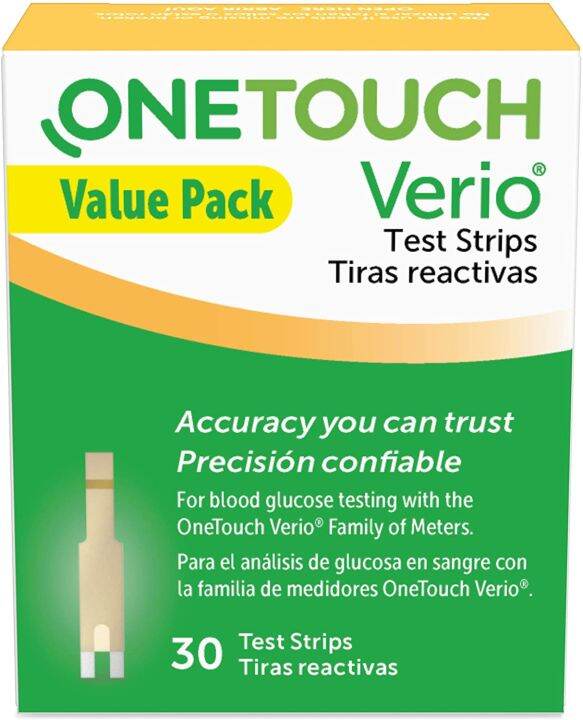 EXPIRY 11/2022 Verio Test Strips Value Pack, For Blood