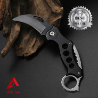 JHBBIN Karambit Knife มีดพก มีดเดินป่า มีดคารัมบิต มีดพับ มีดเล็ก