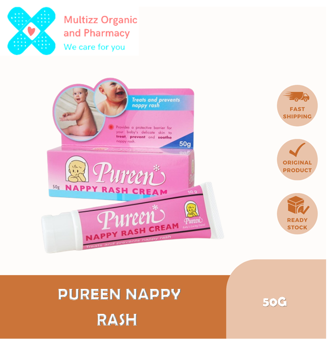 PUREEN NAPPY RASH CREAM 60G Lazada