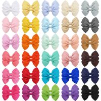 3 Inch Baby Girls Hair Bows Alligator Clips Grosgrain Ribbon Hair Barrettes Hair Accessories for Babies Kids Toddlers Teens