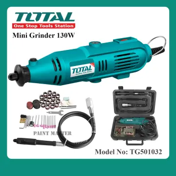 TOTAL Tools Mini Grinder130w - TG501032 