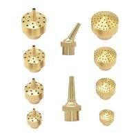 1Pc 1/4" 1/2" 3/4" 1"Brass Firework Water Column Fountain Nozzles Garden Landscape Pond Sprinkler Layer Flower Fountain