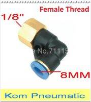 Fedex Free Shipping L Female Elbow PLF 8MM Tube Push in 1/8" Thread One Touch Air Fitting Joint Coupler Pipe Connect PLF 8-01