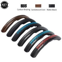 【YF】 New Car Steering Wheel Cover 38cm 15inch Carbon Black Fiber Silicone Booster Anti-skid Accessories