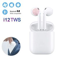 หูฟังไร้สาย i12 TWS ทัสกรีน บลูทูธ Bluetooth 5.0 เปิดและเชื่อมต่ออัตโนมัติ