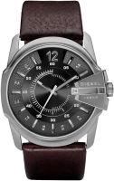 Diesel Mens Master Chief Stainless Steel Quartz Watch Brown