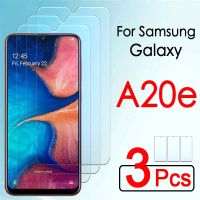 (SHANG LONG)3Pcs A20e แก้วป้องกันสำหรับ Samsung Galaxy A 20e A20 E E20 Glaxay ปกป้องหน้าจอเกราะกระจกเทมเปอร์ฟิล์ม