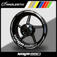 Anolestix Reflective Motorcycle Wheel Sticker Hub Decal Rim Stripe Tape For KAWASAKI NINJA 650 2017 2018 2019 2020 2021 2022