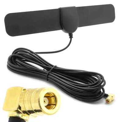 ✴ 1pc Universal DAB FM Radio Car Antenna Signal Amplifier Aerial Plug Play VHF UHF Auto Antenna Mayitr