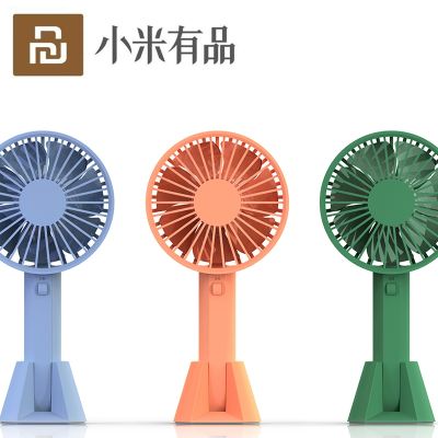 New Youpin VH Brand Portable Handheld Fan Low Noise With Chargable Built-in Battery USB Port Design Handy Mini Fan 3 levels wind