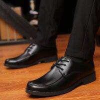 new black Men Formal Shoes autumn Winter Men Dress Shoes Brand Men Leather Shoes Men Classic Business Gentleman