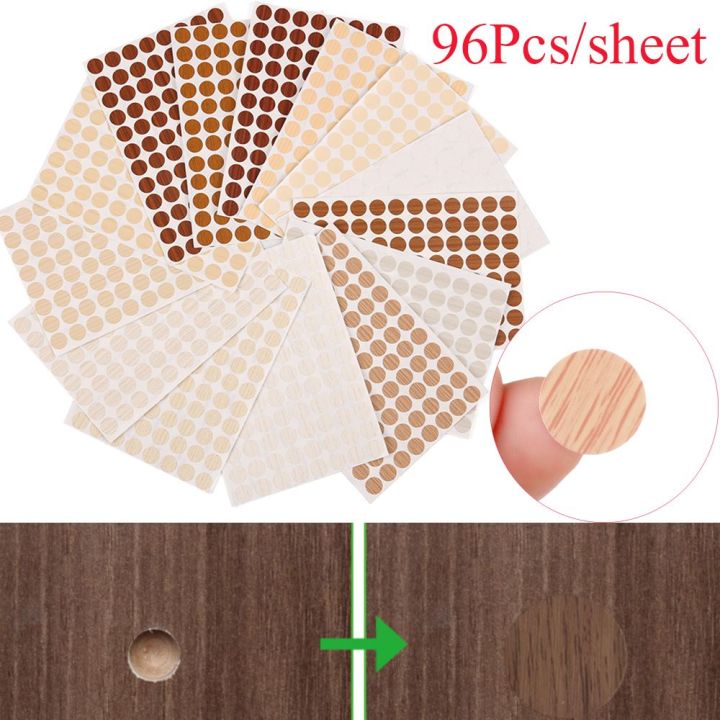 ti9p-96pcs-sheet-ใช้ได้จริง-ภายนอก-เฟอร์นิเจอร์-ฮาร์ดแวร์-ฟิล์มตกแต่ง-สกรูตกแต่ง-ฝาครอบป้องกัน-ครอบคลุมถั่ว