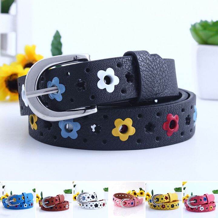 baby-kids-boys-girls-pu-leather-waist-belt-waistband-buckle-adjustable-fashion