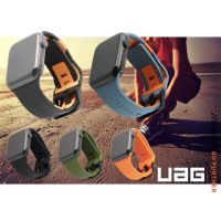 【คุณภาพสูง】Uag สายนาฬิกาข้อมือซิลิโคน สีพื้น สําหรับ Apple Watch S6/SE 1 2 3 4 5 ขนาด 38 มม. 40 มม. 42 มม. 44 มม.