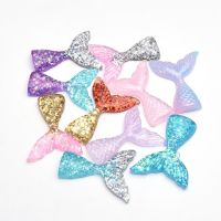 200 pieceslot kawaii resin cute mermaid tail cabochons accessories diy decoration crafts free shipping