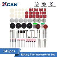 【LZ】✇  XCAN 145pcs Rotary Tool Accessories Abrasive Tool for Dreml Grinder Twist Drill Bit Cut off Disc Diamond Cutting Disc Sandpaper