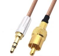 Digital coaxial audio cable 3.5mm to spdif RCA lotus head TV audio speaker cable