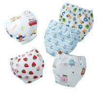 3 Pcs/Lot Baby Learning Pants Waterproof Baby Training Pant Underwear Cotton Learning/Study Infant Pants 6-18Kg