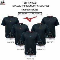 Bpm-03 MZ EMBOS เสื้อยืดพรีเมี่ยม พิมพ์ลาย VOLLY PREMIUM MIZUNO สกรีนวอลเลย์ MZ-EMBOS มั่นคง M