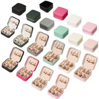 【hot】✟✇❈  2023 Jewelry Organizer Display Boxes Leather Storage Jewelers