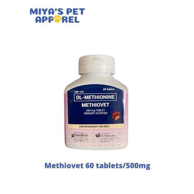 Methiovet 60 tablets - 1 bottle (Methionine 500mg tab) | Lazada PH