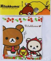 สติ๊กเกอร์สูญญากาศติด พรบ - Rilakkuma-A2 สตอเบอรี่