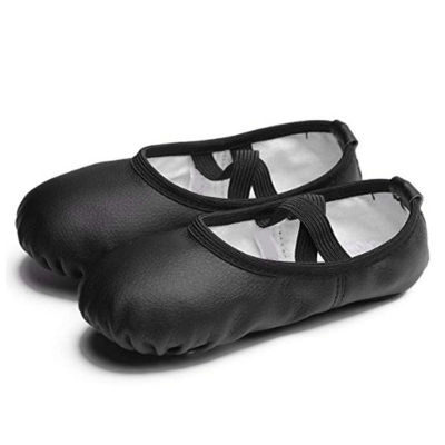 Size 36 Black Ballet Shoes Girls Toddler Shoes Full Bottom Ballet Dance Shoes