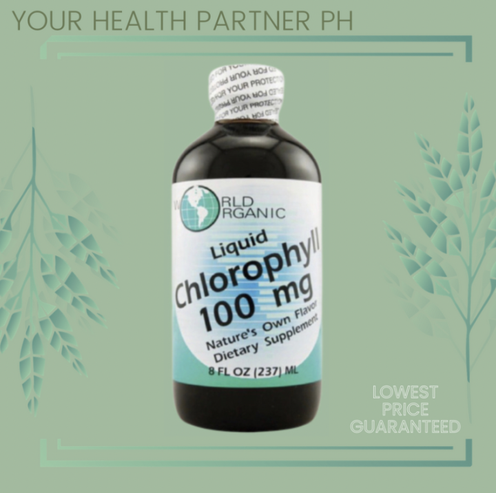 World Organic Liquid Chlorophyll 8oz Lazada PH