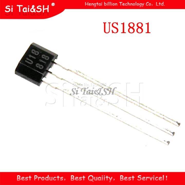 【A HOT】 10pcs U18 US1881 TO 92 OH188 1881 U18 TO92 Hall Effect Sensor