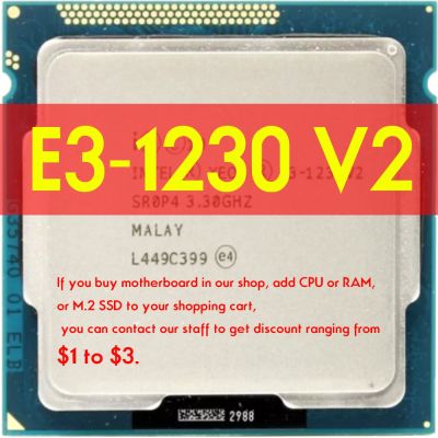 Intel Xeon E3-1230 v2 E3 1230v2 E3 1230 v2 3.3 GHz Quad-Core CPU Processor Atermiter B75 Motherboard For Intel LGA 1155 kit