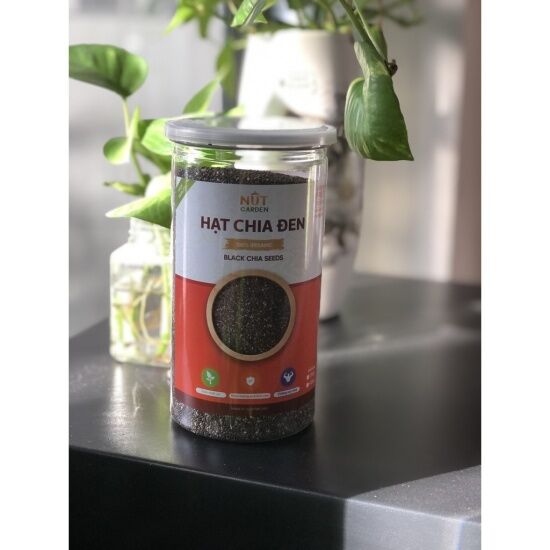 Hạt chia đen úc peru chính hãng nut garden - chia có độ tinh khiết cao - ảnh sản phẩm 5