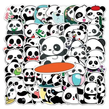 Kawaii Panda Sticker  Buy Kawaii Panda Sticker Online