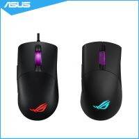 ROG Keris เมาส์สำหรับเล่นเกมส์แบบมีสายไร้สาย FPS น้ำหนักเบา/2.4 Ghz/การเชื่อมต่อบลูทูธ16000 DPI และ Aura แสง RGB ซิงค์