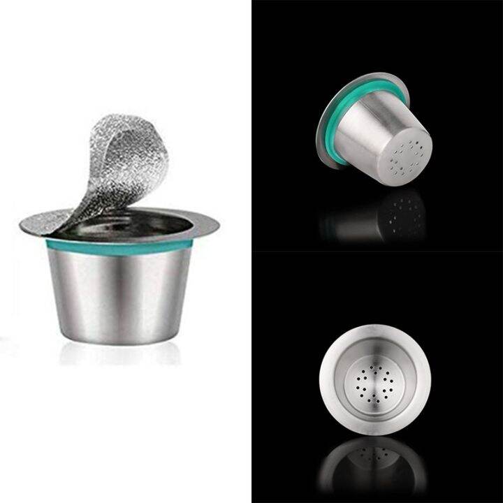 10-pods-100-seals-stainless-steel-for-nespresso-refillable-capsulas-nespresso-coffee-capsule-pods-reusable