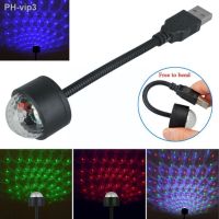 Mini Car USB Colorful light Sound Activated Rotating Disco Ball DJ Party Lights RGB LED Stage Lights For Car Bar Club Z7I0