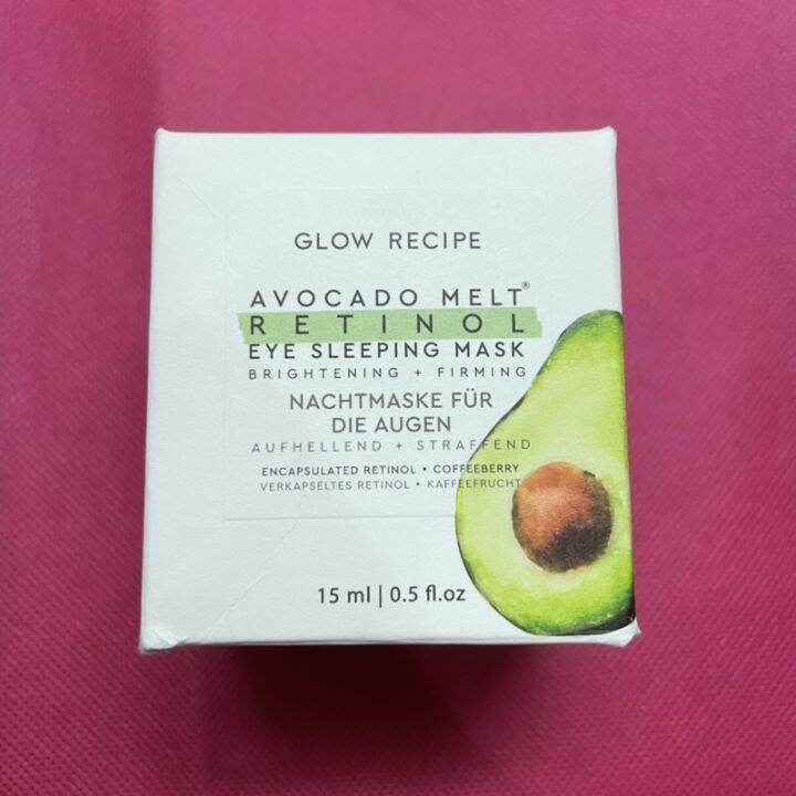NEW STOCK AUTHENTIC FULL SIZE Glow recipe avocado melt retinol eye