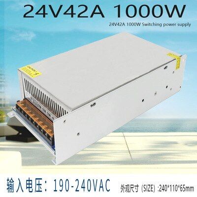 Switching Power Supply Light Transformer AC190-240V To DC 24V 42A 1000W Power Supply Source Adapter For Led Strip Power Supply Units