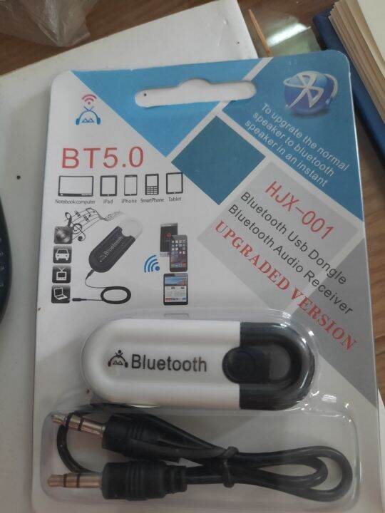 [HCM]USB Bluetooth 5.0 cho loa và ampli HJX001 PHỤ KIỆN BASN Lazada.vn