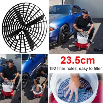 23.5cm Dirt Trap Car Wash Bucket Insert Car Wash Filter Removes Dirt and  Debris While You Wash - Blue 