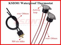 Ksd301/Ksd302กันน้ำ0c-200c องศาปกติปิดอุณหภูมิ20 55 60 65 70 75 80 85