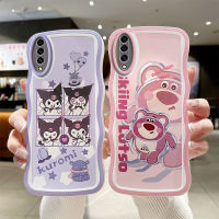 เคส A50กาแล็คซี่ Samsung น่ารักแฟชั่นดีไซน์รูปการ์ตูนลูกสุนัข Kulomi พร้อมที่ปกป้องเลนส์โทรศัพท์เด็กหญิงเด็กชายนิ่มเคสเคสซิลิโคนกันกระแทกฝาครอบหลังคู่