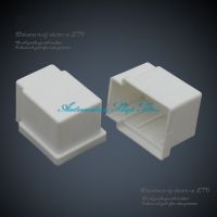 white Plastic solenoid valve cover Water valve lid Plumbing Valves