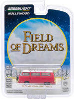 A1: 64 Hollywood Series 9-1973 Volkswagen Type 2 (T2B) รถบัส Diecast โลหะผสมรุ่นรถของเล่นสำหรับของขวัญคอลเลกชัน M